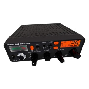 Statie Radio President Richard, radioamatori, putere maxima 50W, 12V, RF Gain, NB, ANL, Hi-Cut, Echo, Port USB - Img 2