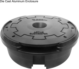 Subwoofer Auto Activ RECOIL RST11 Pentru Roată De Rezervă 11 inchi (280 mm) Putere 200W RMS 1000W Peak