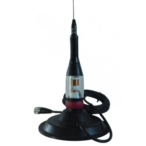 Antena Radio CB Megawat ML 100 black cu magnet 145 PL