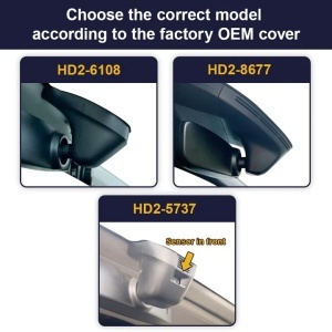 Camera DVR 4K FiTCAMX special conceput pentru Skoda Kodiaq Octavia Scala Kamiq Karoq Codek Enyaq Fabia Superb. Model 8677. Gri! - Img 2