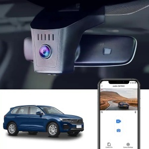 Camera DVR FiTCAMX fata-spate special conceput pentru VW Touareg 2019-2024 - Img 3