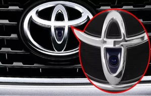 Camera frontala dedicata Toyota cu montaj in sigla - F112 - Img 2