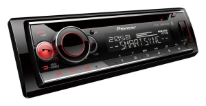 CD player auto Pioneer DEH-S520BT, 1DIN, Bluetooth, Spotify, 4x50W, USB, iluminare Multicolor, compatibil dispozitiv Apple/Android, Pioneer ARC App