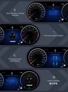 Ceasuri Digitale Mercedes GLA X 156 2013-2018 - Img 4