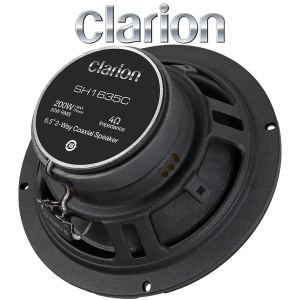 Difuzoare Auto Clarion, SH1635C, Set coaxiale 2 cai, 6,5 inch, 50W RMS, 4Ω, 2 Difuzoare - Img 4
