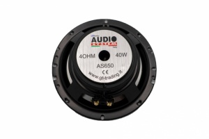 DIFUZOARE AUTO COAXIALE AUDIOSYSTEM ITALY AS650 165MM 40W RMS