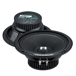 Difuzoare auto Deaf Bonce Hannibal HM-6E set componente, 165mm, 70W RMS, 4Ω, set 2 difuzoare