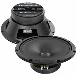 DIFUZOARE AUTO DEAF BONCE HANNIBAL MH-81 V2 SET COMPONENTE, 200MM, 200W RMS, 4Ω, SET 2 DIFUZOARE
