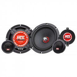 Difuzoare MTX TX465S Difuzoare separate TX4 Ø16,5cm 6,5 "2-căi 80W RMS 4Ω și tweeter de neodimium, cupolă de mătase Ø25mm