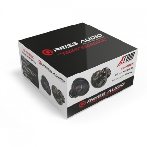 Difuzor auto Reiss Audio RS-MB8X, midbas, 20 cm, 4 Ohm, 200W RMS - Img 2