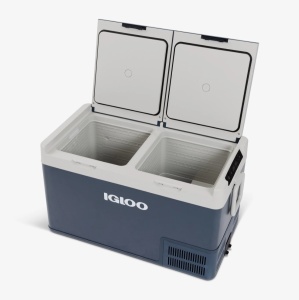 Frigider auto cu compresor dual-zone, display, alimentare la 12/24V DC si 100-240V AC, capacitate aprox. 83 litri - Img 5