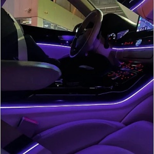 Kit Lumini Ambientale interior auto 18 in 1 RGB cu Aplicatie - Img 3