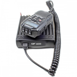 Kit statie radio CB CRT Mike + Antena PNI Extra 40 cu magnet