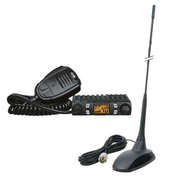 Kit statie radio CB CRT One + Antena PNI Extra 48