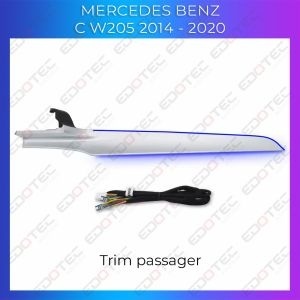 Lumini Ambientale dedicate trim pasager fata Mercedes C W205 GLC X253 pe sistemul original sau telefon AMB-ME-W205-03 - Img 4