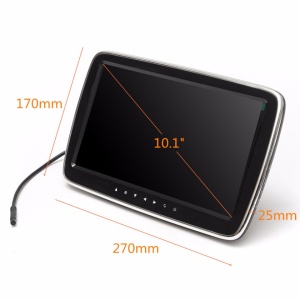MONITOR CU PRINDERE PE TETIERA ECRAN TACTIL 10'' TRAVELMATE 10 USB / SD MP5 PLAYER REZOLUTIE HD - Img 9