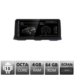 NAVIGATIE ANDROID 10 DEDICATA BMW SERIA 5 F10 2012-2016 ECRAN 12,3” CAPACITIV INTERNET WIFI PROCESOR QUALCOMM 4GB RAM 64GB ROM CARKIT BLUETOOTH PRELUARE AGENDA TELEFONICA MIRROR LINK MODEL EDT-F10-NBT-12,3