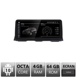 NAVIGATIE ANDROID 10 DEDICATA BMW SERIA 5 GT F07 CIC 2009-2012 ECRAN 12,3” CAPACITIV INTERNET WIFI PROCESOR CORTEX A9 1,6GHZ 4GB RAM 64GB ROM CARKIT BLUETOOTH PRELUARE AGENDA TELEFONICA MIRROR LINK MODEL EDT-F10-GT-CIC-V2