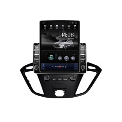 NAVIGAȚIE ANDROID 10 DEDICATA FORD TRANSIT CUSTOM 2012- ECRAN CAPACITIV TIP TESLA 9,7" PROCESOR OCTACORE 4GB RAM 32GB MEMORIE INTERNA DVR CARKIT BLUETOOTH MIRROR LINK MODEL TESLA KIT-845+EDT-E709