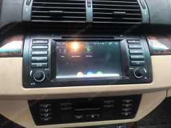 NAVIGATIE ANDROID 6.0.1 DEDICATA BMW X5 E53 SERIA 5 E39 SERIA 7 E38 QUAD-CORE 2GB RAM 16 GB CARKIT PRELUARE AGENDA TELEFONICA NAVD-i082