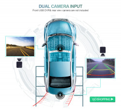 NAVIGATIE ANDROID 7.1 DEDICATA DACIA DUSTER LOGAN SANDERO LOGDY DOKKER RENAULT CAPTUR NAVD-A5157 2GB RAM DVR CARKIT GPS INTERNET 3G WIFI WAZE