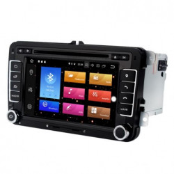 NAVIGATIE ANDROID 8.0 DEDICATA VW SKODA SEAT XTRONS PB78MTVP ECRAN 7'' CAPACITIV INTERNET 4G WIFI OCTA-CORE 4G RAM 32GB 1,5 GHZ DDR 3 CARKIT MIRROR LINK WAZE MODEL PREMIUM