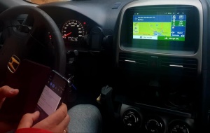 NAVIGATIE ANDROID 8.1 CARPAD DEDICATA HONDA CRV 1997 - 2006 EDONAV EDT-E200 ECRAN 7'' CAPACITIV USB INTERNET WIFI DVR WAZE GPS COMENZI VOLAN - Img 7