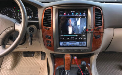 NAVIGATIE ANDROID 9.0 DEDICATA TOYOTA LAND CRUISER PRADO J120 ECRAN 10.4'' TESLA STYLE 6-CORE 4G RAM WIFI 32GB DVR GPS WAZE MODEL PREMIUM EDOTEC EDT-T456-6Core