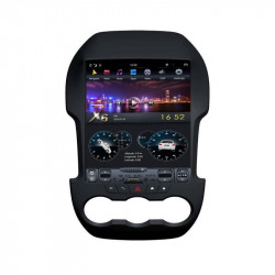 NAVIGATIE ANDROID DEDICATA Ford Ranger EDT-T245 6CORE ECRAN VERTICAL 12.1'' TESLA STYLE PROCESOR PX6 4GB RAM 32GB DVR GPS WAZE MODEL PREMIUM EDT-T245-6CORE