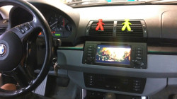 NAVIGATIE ANDROID DEDICATA BMW X5 E53 SERIA 5 E39 SERIA 7 E38 PROCESOR QUAD-CORE 1,6GHZ 16 GB INTERNET 3G WIFI DVD WAZE CARKIT BLUETOOTH MODEL EDT-G082