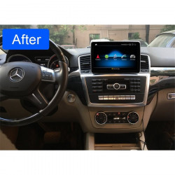 NAVIGATIE ANDROID 9 DEDICATA MERCEDES ML W166 GL X166 2012-2015 NTG 4.5 ECRAN CAPACITIV 9" TOUCHSCREEN INTERNET WIFI SIM 4G OCTACORE 4GB RAM 64 GB ROM DVR CARKIT BLUETOOTH CARPLAY ANDROID AUTO MODEL WITSON W2-ZF8315