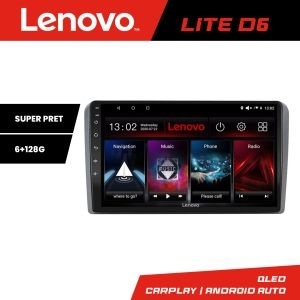 Navigatie Audi A3 8P Lenovo Kit-049 8 core 6+128 GB Android Waze USB Navigatie Internet Youtube Radio KIT-049+LITE-9-6+128