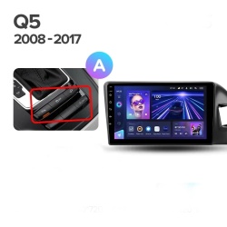 Navigatie Auto MOSS M2 Audi Q5 8R 2008-2017 4+32GB 9" IPS Octa-core 1.6Ghz, Android 4G Bluetooth 5.1 DSP