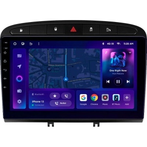 Navigatie Auto MOSS M2 Peugeot 308 2007-2015 4+64GB 9" IPS Octa-core 1.6Ghz, Android 4G Bluetooth 5.1 DSP