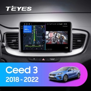 Navigatie Auto Teyes CC3 2K Kia Ceed 3 2018-2022 4+64GB 10.36" QLED Octa-core 2Ghz, Android 4G Bluetooth 5.1 DSP - Img 2
