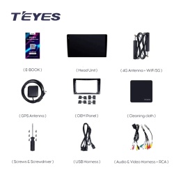 Navigatie Auto Teyes CC3 Hyundai i40 2011–2019 4+32GB 9" QLED Octa-core 1.8Ghz, Android 4G Bluetooth 5.1 DSP