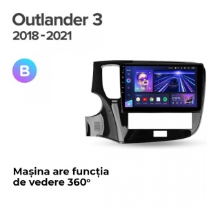 NAVIGATIE AUTO TEYES CC3L MITSUBISHI OUTLANDER 3 2018-2021 4+32GB 10.2" IPS OCTA-CORE 1.6GHZ, ANDROID 4G BLUETOOTH 5.1 DSP - Img 8