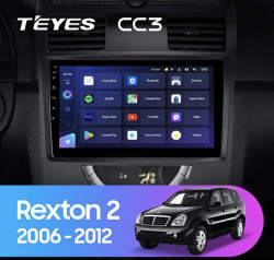 NAVIGATIE AUTO TEYES CC3L SSANGYONG REXTON 2 Y250 2006-2012 4+32GB 10.2" IPS OCTA-CORE 1.6GHZ, ANDROID 4G BLUETOOTH 5.1 DSP