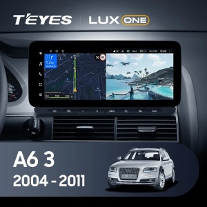 Navigatie Auto Teyes Lux One Audi A6 C6 2004-2011 4+32GB 12.3" IPS Octa-core 2Ghz, Android 4G Bluetooth 5.1 DSP - Img 3