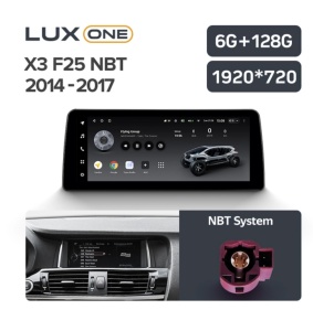 Navigatie auto Teyes Lux One BMW X3 F25 2014-2017 NBT 6+128GB 12.3” IPS Octa-Core 2.0 GHz Android 4G DSP Bluetooth 5.1 - Img 3