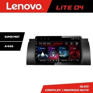 Navigatie BMW E39, Bmw Seria 7 E38 si Bmw X5 E53 Lenovo Kit-082 4+64 GB Android Waze USB Navigatie Internet Youtube Radio KIT-082+LITE-D4-9-4+64