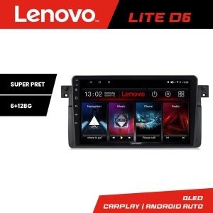 Navigatie BMW Seria 3 E46 Rover 75 Lenovo Kit-052 8 core 6+128 GB Android Waze USB Navigatie Internet Youtube Radio KIT-052+LITE-9-6+128