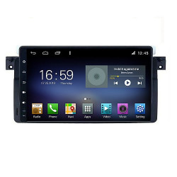 NAVIGAȚIE CARPAD ANDROID 10 DEDICATĂ BMW SERIA 3 E46 1998-2006 ECRAN CAPACITIV OCTACORE 6GB RAM 128GB ROM DVR CARKIT BLUETOOTH MIRROR LINK KIT-052+EDT-E609