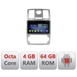NAVIGATIE CARPAD ANDROID 10 DEDICATA CHRYSLER 300C 2004-2008 ECRAN CAPACITIV OCTACORE 4GB RAM 64 GB ROM DVR CARKIT BLUETOOTH MIRROR LINK MODEL LENOVO KIT-CH06+EDT-E509-PRO