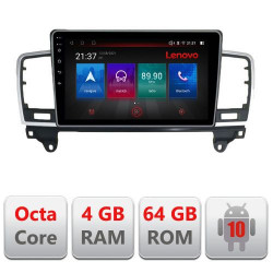 NAVIGATIE CARPAD ANDROID 10 DEDICATA MERCEDEM ML GL W166 2012-2015 ECRAN CAPACITIV OCTACORE 4GB RAM 64 GB ROM DVR CARKIT BLUETOOTH MIRROR LINK MODEL LENOVO KIT-w166+EDT-E509-PRO