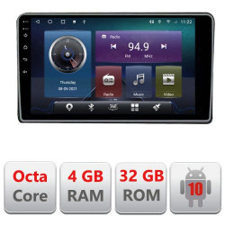 NAVIGAȚIE CARPAD ANDROID 10 DEDICATĂ MITSUBISHI ECLIPSE 2019- ECRAN 9" CAPACITIV INTERNET 3G WIFI PROCESOR OCTA-CORE 4G RAM 32GB 1,6 GHZ DVR CARKIT BLUETOOTH MIRROR LINK MODEL KIT-eclipse+EDT-E410