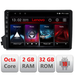 NAVIGATIE CARPAD ANDROID 10 DEDICATA SSANGYONG ACTYON KYRON ECRAN CAPACITIV OCTACORE 2GB RAM 32 GB ROM DVR CARKIT BLUETOOTH MIRROR LINK MODEL LENOVO KIT-158+EDT-E509