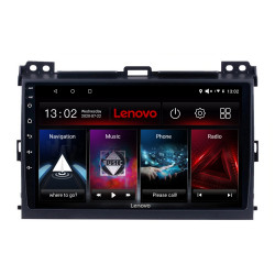 NAVIGATIE CARPAD ANDROID 10 DEDICATA TOYOTA PRADO J120 2004-2009 ECRAN CAPACITIV OCTACORE 2GB RAM 32 GB ROM DVR CARKIT BLUETOOTH MIRROR LINK MODEL LENOVO KIT-456+EDT-E509