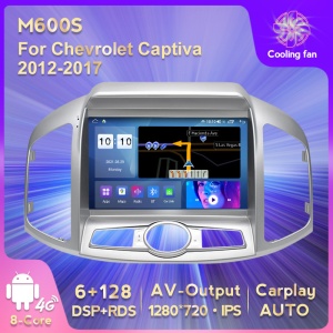 NAVIGATIE CARPAD ANDROID 11 DEDICATA CHEVROLET CAPTIVA FACELIFT 2011-2018 ECRAN IPS 9" CAPACITIV INTERNET WIFI SIM 4G PROCESOR OCTA CORE 6GB RAM 128GB SSD SUNET DSP DVR CARKIT BLUETOOTH CARPLAY ANDROID AUTO COOLER RACIRE INCLUS MODEL KIT-109+EDT-M600
