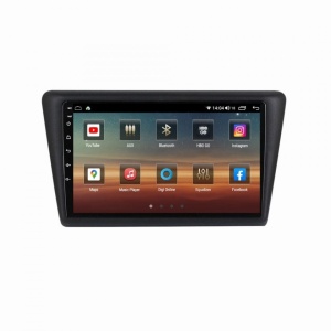 NAVIGATIE CARPAD ANDROID 11 DEDICATA SKODA RAPID 2011 - 2019 ECRAN IPS 9" INTERNET WIFI SIM 4G PROCESOR OCTACORE 4GB RAM 64GB MEMORIE SSD SUNET DSP DVR CARKIT BLUETOOTH CARPLAY ANDROID AUTO COOLER RACIRE MODEL KIT-RAPID+EDT-M500